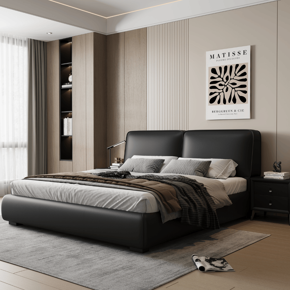 Italian Minimalist Soft Bed